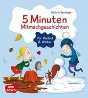 Cover von 5 Minuten Mitmachgeschichten für Herbst und Winter