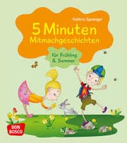 Cover von 5 Minuten Mitmachgeschichten für Frühling und Sommer