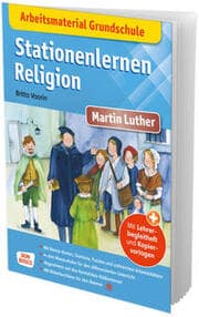Cover von Stationenlernen Religion: Martin Luther