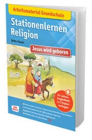 Cover von Stationenlernen Religion: Jesus wird geboren