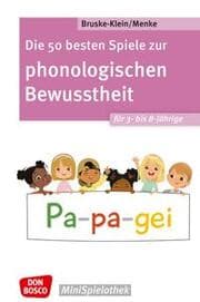 Cover von Die 50 besten Spiele zur phonologischen Bewusstheit für 3- bis 8-Jährige