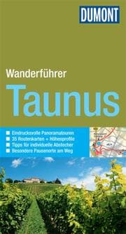 Cover von Wanderführer Taunus
