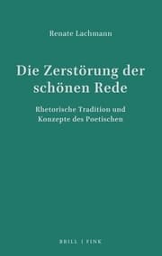 Cover von Die Zerstörung der schönen Rede