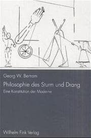 Cover von Philosophie des Sturm und Drang