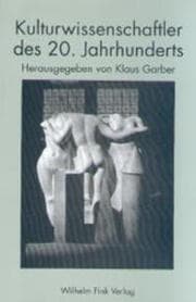 Cover von Kulturwissenschaftler des 20. Jahrhunderts
