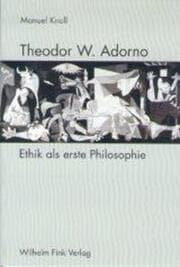 Cover von Theodor W Adorno
