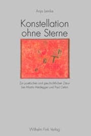 Cover von Konstellation ohne Sterne