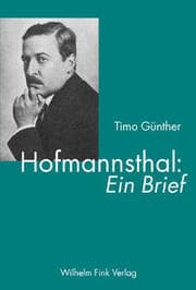 Cover von Hofmannsthal: Ein Brief