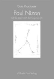 Cover von Paul Nizon