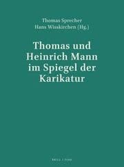 Cover von Thomas und Heinrich Mann im Spiegel der Karikatur