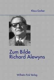 Cover von Zum Bilde Richard Alewyns