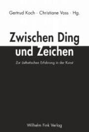 Cover von Zwischen Ding und Zeichen