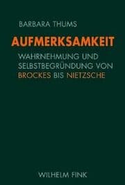 Cover von Aufmerksamkeit