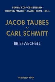 Cover von Carl Schmitt/Jacob Taubes