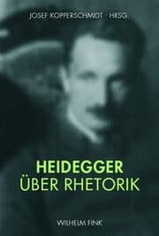 Cover von Heidegger über Rhetorik