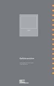 Cover von Gefahrensinn
