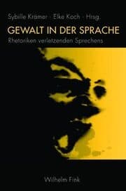 Cover von Gewalt in der Sprache