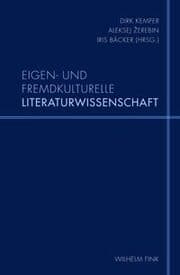 Cover von Eigen- und fremdkulturelle Literaturwissenschaft