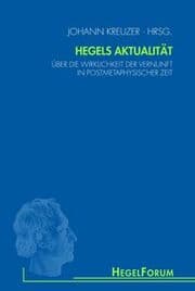 Cover von Hegels Aktualität