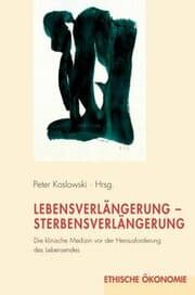 Cover von Lebensverlängerung-Sterbensverlängerung