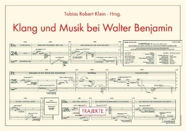 Cover von Klang und Musik bei Walter Benjamin