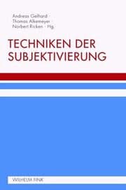 Cover von Techniken der Subjektivierung