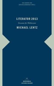 Cover von Literator 2013: Michael Lentz