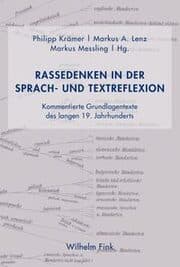 Cover von Rassedenken in der Sprach- und Textreflexion