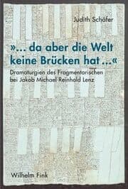Cover von '... da aber die Welt keine Brücken hat ...'