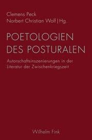 Cover von Poetologien des Posturalen