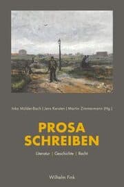 Cover von Prosa schreiben