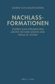 Cover von Nachlassformationen