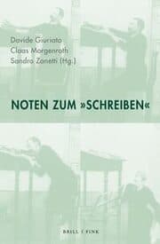 Cover von Noten zum 'Schreiben'