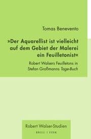 Cover von Der Aquarellist ist vielleicht auf dem Gebiet der Malerei ein Feuilletonist