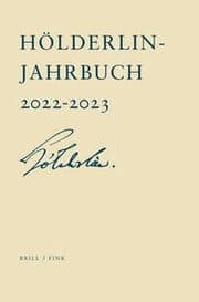 Cover von Hölderlin-Jahrbuch