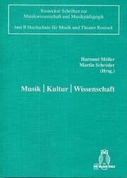Cover von Musik Kultur Wissenschaft