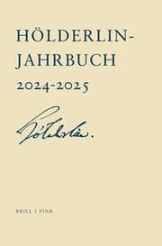 Cover von Hölderlin-Jahrbuch 44/2025