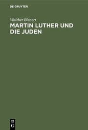 Cover von Martin Luther und die Juden