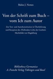 Cover von Von der Schrift zum Buch - vom Ich zum Autor