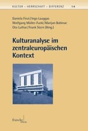 Cover von Kulturanalyse im zentraleuropäischen Kontext