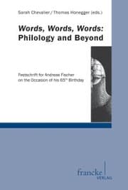 Cover von Words, Words, Words Philology and Beyond