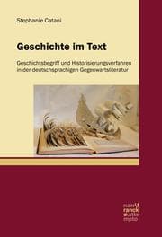 Cover von Geschichte im Text