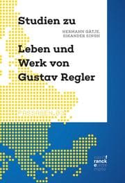 Cover von Studien zu Leben und Werk von Gustav Regler