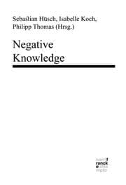 Cover von Negative Knowledge