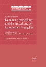 Cover von Das älteste Evangelium und die Entstehung der kanonischen Evangelien