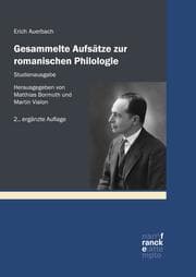 Cover von Gesammelte Aufsätze zur romanischen Philologie - Studienausgabe