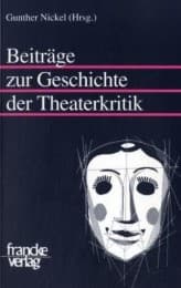 Cover von Beiträge zur Geschichte der Theaterkritik