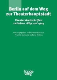 Cover von Berlin auf dem Weg zur Theaterhauptstadt
