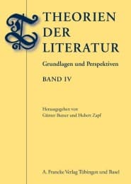 Cover von Theorien der Literatur IV