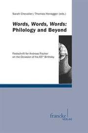 Cover von Words, Words, Words: Philology and Beyond